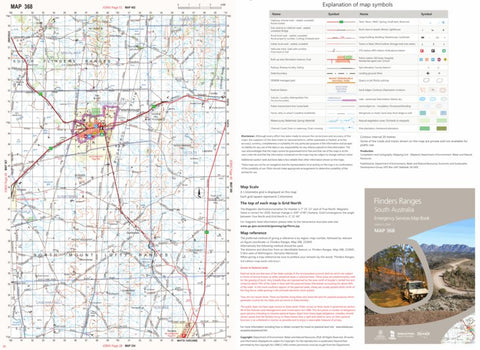Flinders Ranges Map 368 Preview 1