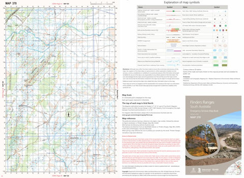 Flinders Ranges Map 370 Preview 1