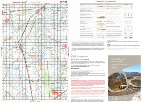 Flinders Ranges Map 395 Preview 1
