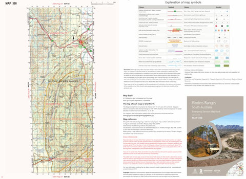 Flinders Ranges Map 398 Preview 1