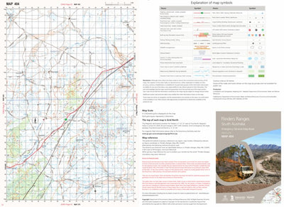 Flinders Ranges Map 404 Preview 1