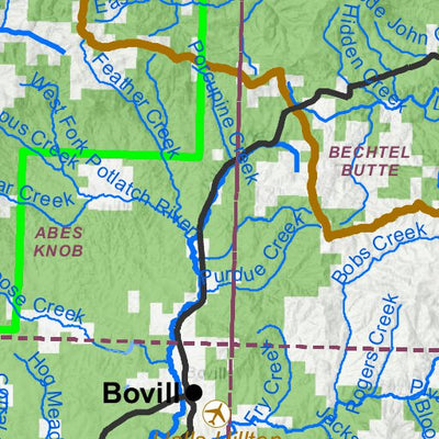 General Season Hunt Areas - Wolf - Unit 8 private lands only Preview 3