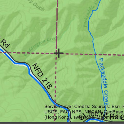 General Season Hunt Areas - Wolf - Unit 6 within the North Fork of the St Joe River drainage Preview 3