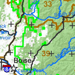 General Season Hunt Areas - Furbearer - Ada, Adams, Boise, Canyon, Elmore, Gem, Owyhee, and Others Preview 3
