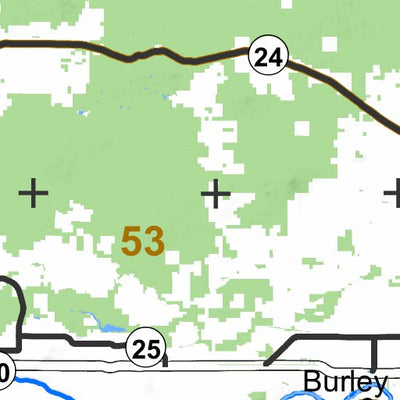 General Season Hunt Areas - Furbearer - Blaine, Camas, Cassia, Gooding, Jerome, Lincoln, and Others Preview 2