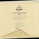 PEJO Mappa originale d'impianto del Catasto austro-ungarico. Scala 1:2880 Preview 1