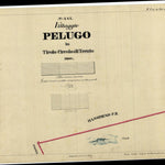PELUGO Mappa originale d'impianto del Catasto austro-ungarico. Scala 1:2880 Preview 1