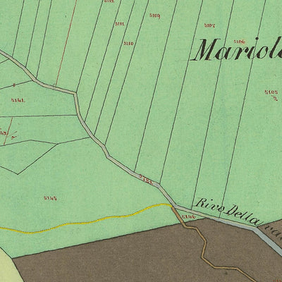 RUMO Mappa originale d'impianto del Catasto austro-ungarico. Scala 1:2880 Preview 3