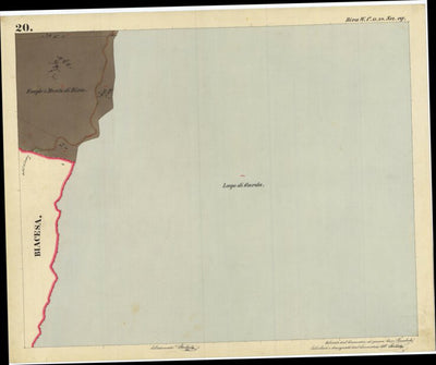 RIVA Mappa originale d'impianto del Catasto austro-ungarico. Scala 1:2880 Preview 2