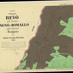 REVÒ Mappa originale d'impianto del Catasto austro-ungarico. Scala 1:2880 Preview 1