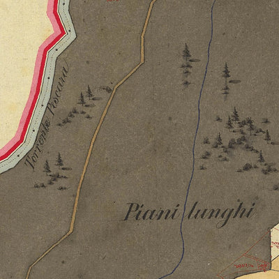 REVÒ Mappa originale d'impianto del Catasto austro-ungarico. Scala 1:2880 Preview 3