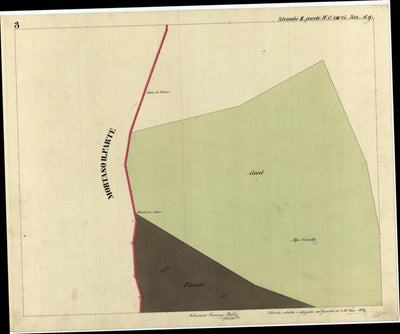 STREMBO PARTE 2 Mappa originale d'impianto del Catasto austro-ungarico. Scala 1:2880 Preview 2