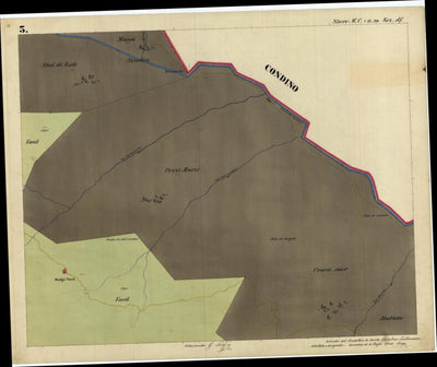 STORO Mappa originale d'impianto del Catasto austro-ungarico. Scala 1:2880 Preview 2