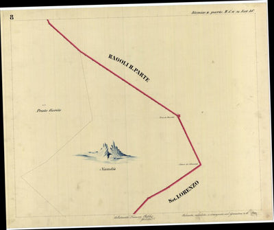 STENICO PARTE 2 Mappa originale d'impianto del Catasto austro-ungarico. Scala 1:2880 Preview 2