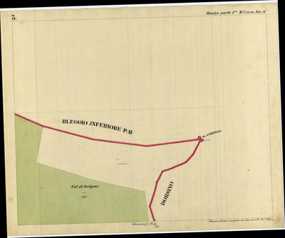 STENICO PARTE 1 Mappa originale d'impianto del Catasto austro-ungarico. Scala 1:2880 Preview 2
