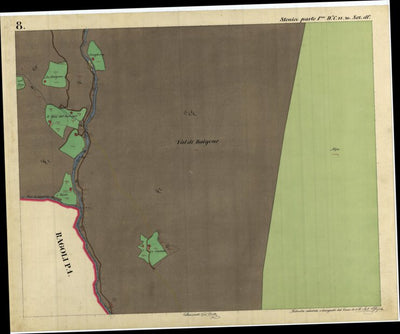 STENICO PARTE 1 Mappa originale d'impianto del Catasto austro-ungarico. Scala 1:2880 Preview 3