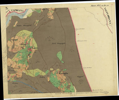 SOVER Mappa originale d'impianto del Catasto austro-ungarico. Scala 1:2880 Preview 2