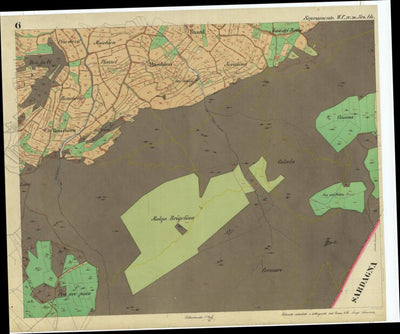 SOPRAMONTE Mappa originale d'impianto del Catasto austro-ungarico. Scala 1:2880 Preview 2