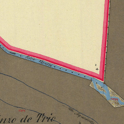 SMARANO Mappa originale d'impianto del Catasto austro-ungarico. Scala 1:2880 Preview 3