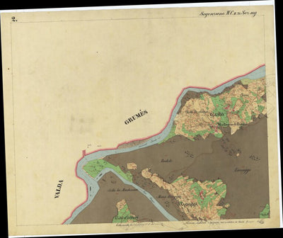 SEGONZANO Mappa originale d'impianto del Catasto austro-ungarico. Scala 1:2880 Preview 3