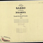 SASSO Mappa originale d'impianto del Catasto austro-ungarico. Scala 1:2880 Preview 1