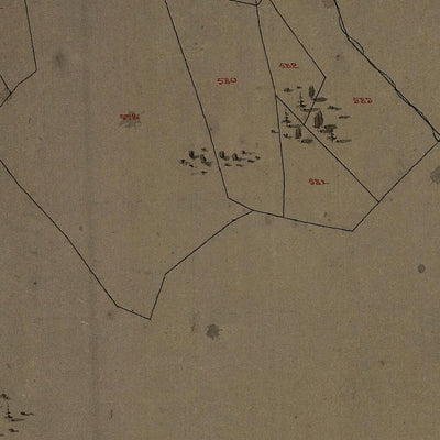 SAONE Mappa originale d'impianto del Catasto austro-ungarico. Scala 1:2880 Preview 3