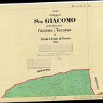 SAN GIACOMO Mappa originale d'impianto del Catasto austro-ungarico. Scala 1:2880 Preview 1