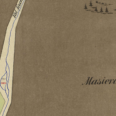 SAMONE Mappa originale d'impianto del Catasto austro-ungarico. Scala 1:2880 Preview 3