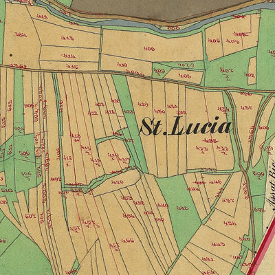 TIARNO DI SOTTO Mappa originale d'impianto del Catasto austro-ungarico. Scala 1:2880 Preview 3