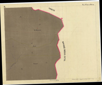 TOSS Mappa originale d'impianto del Catasto austro-ungarico. Scala 1:2880 Preview 3