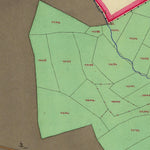 TRES Mappa originale d'impianto del Catasto austro-ungarico. Scala 1:2880 Preview 3