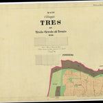 TRES Mappa originale d'impianto del Catasto austro-ungarico. Scala 1:2880 Preview 1