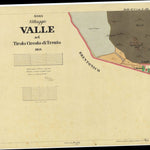 VALLE Mappa originale d'impianto del Catasto austro-ungarico. Scala 1:2880 Preview 1