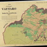 VATTARO Mappa originale d'impianto del Catasto austro-ungarico. Scala 1:2880 Preview 1