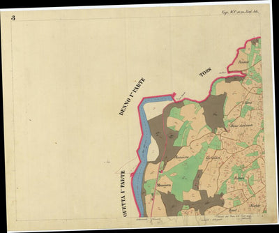 VIGO (ANAUNIA) Mappa originale d'impianto del Catasto austro-ungarico. Scala 1:2880 Preview 2