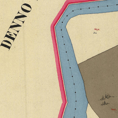 VIGO (ANAUNIA) Mappa originale d'impianto del Catasto austro-ungarico. Scala 1:2880 Preview 3