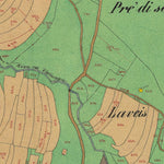 VIGO (FASSA) Mappa originale d'impianto del Catasto austro-ungarico. Scala 1:2880 Preview 2
