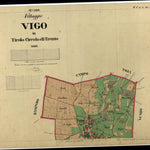 VIGO (LOMASO) Mappa originale d'impianto del Catasto austro-ungarico. Scala 1:2880 Preview 1