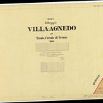 VILLA AGNEDO Mappa originale d'impianto del Catasto austro-ungarico. Scala 1:2880 Preview 1