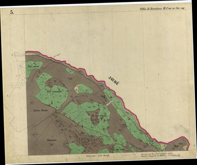 VILLA DI RENDENA Mappa originale d'impianto del Catasto austro-ungarico. Scala 1:2880 Preview 2