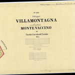 VILLAMONTAGNA Mappa originale d'impianto del Catasto austro-ungarico. Scala 1:2880 Preview 1