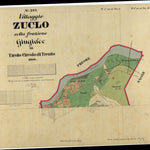 ZUCLO Mappa originale d'impianto del Catasto austro-ungarico. Scala 1:2880 Preview 1