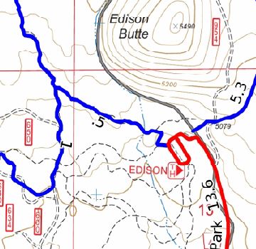 Central Oregon SxS Where To Ride Edison And Wanoga Sno-Parks Map 2 Bend, Oregon Preview 1
