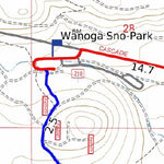 Central Oregon SxS Where To Ride Edison And Wanoga Sno-Parks Map 2 Bend, Oregon Preview 2