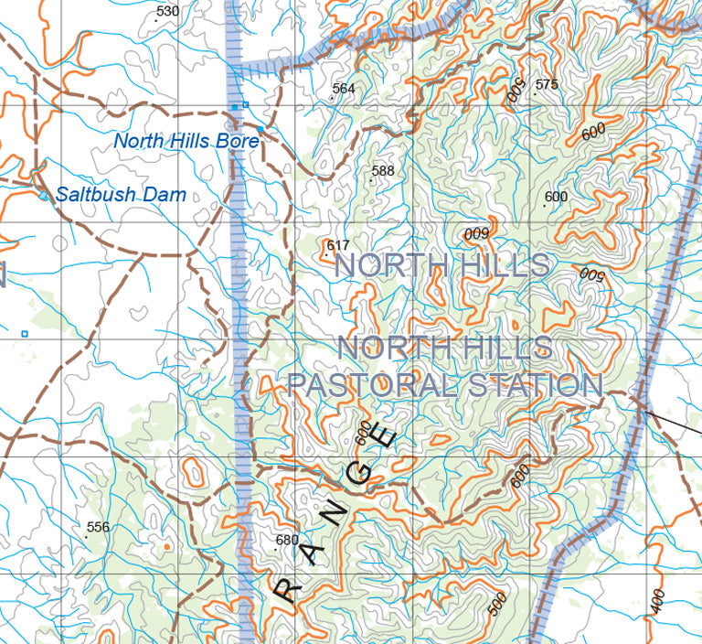Flinders Ranges Map 440 by Mapland - Department for Environment and ...