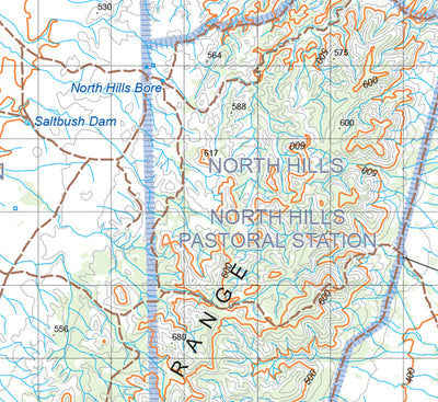 Flinders Ranges Map 440 Preview 2