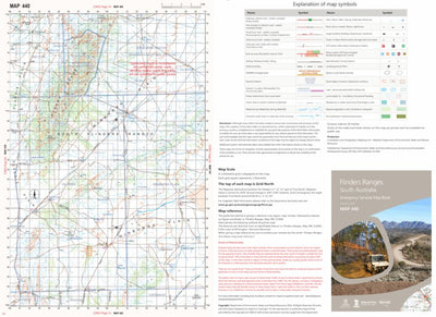 Flinders Ranges Map 440 Preview 1
