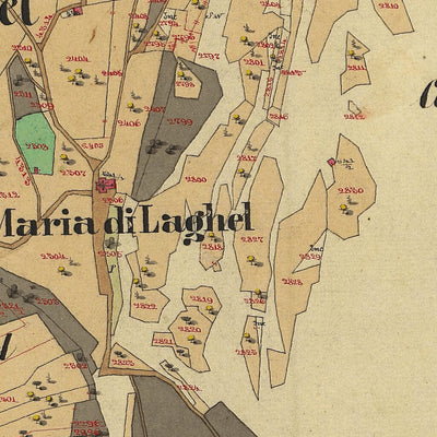 ARCO Mappa originale d'impianto del Catasto austro-ungarico. Scala 1:2880 Preview 3