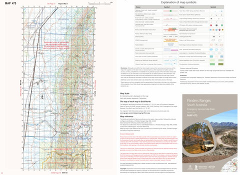 Flinders Ranges Map 475 Preview 1