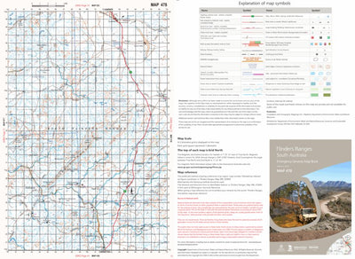 Flinders Ranges Map 478 Preview 1